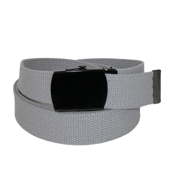 CTM Fabric Big & Tall Adjustable Belt with Black Buckle - Picture 1 of 1